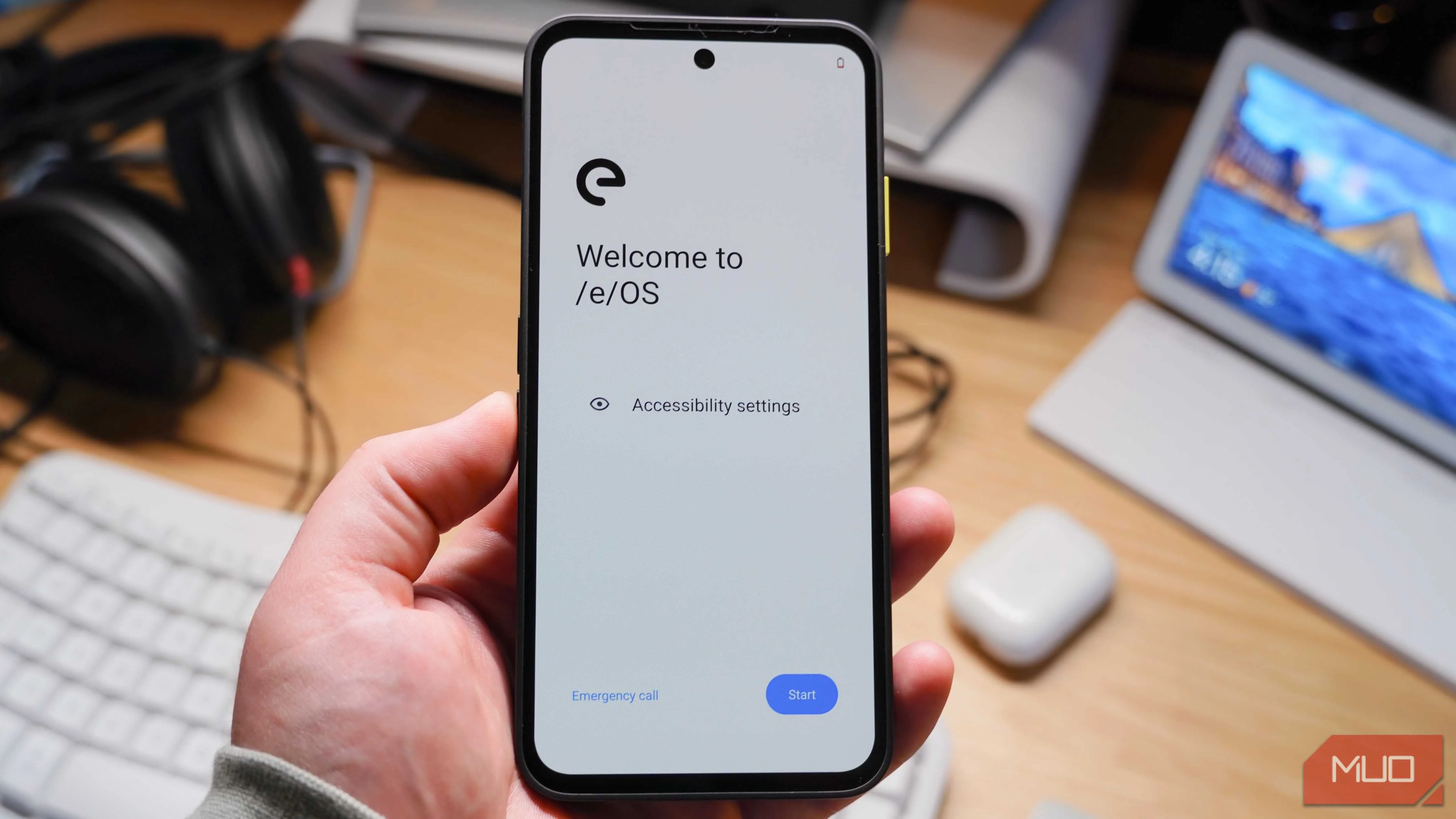 /e/OS running on the Fairphone 6.
