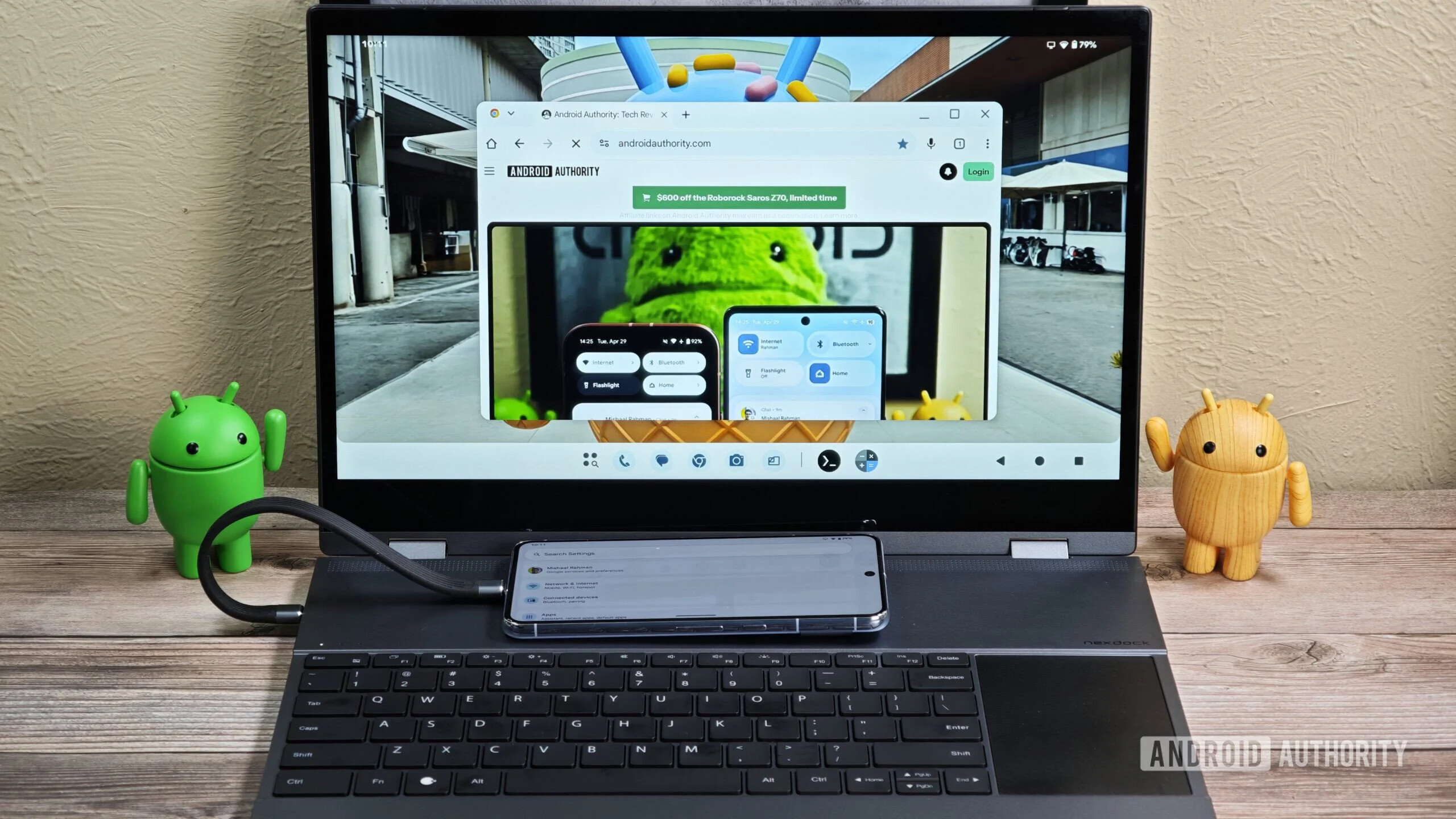 First look: What to expect when setting up an Android desktop PC