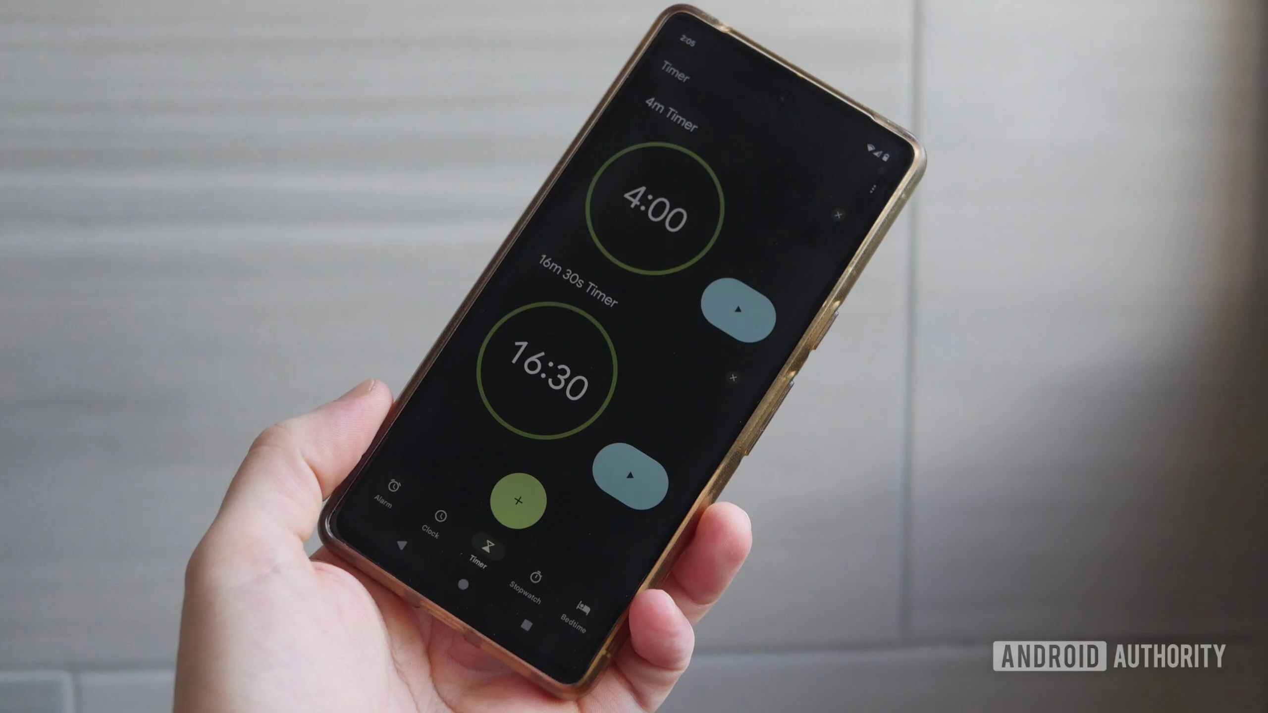 Google Clock’s newest update borrows some color from the Pixel Weather app